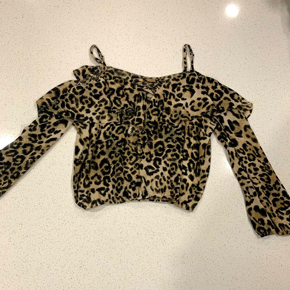 Cheetah blouse